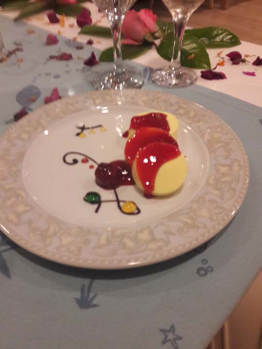 Dessert im a la carte Restaurant Aydinbey Kings Palace & Spa