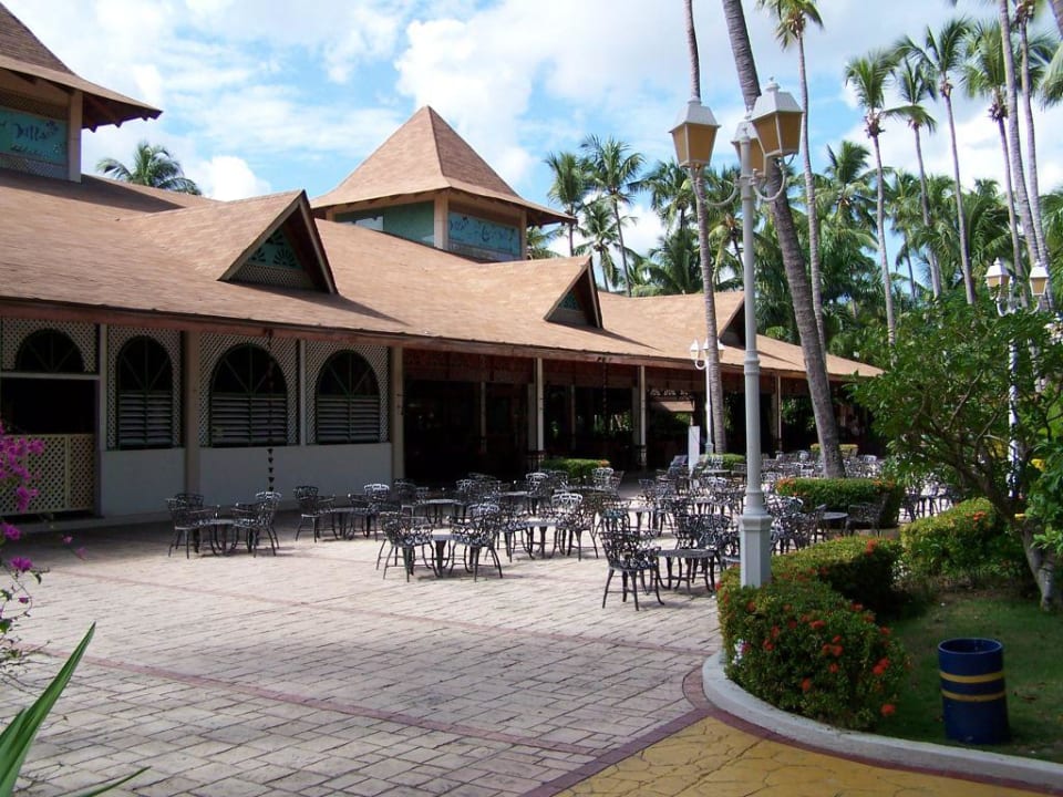 Lobby mit Rezeption vom Hotel aus Vista Sol Punta Cana