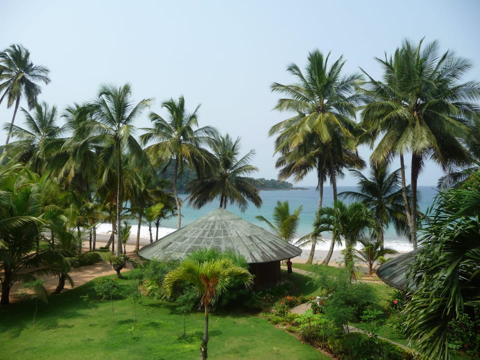 Blick vom Balkon Bungi Nr10 Hotel Bom Bom Island Resort