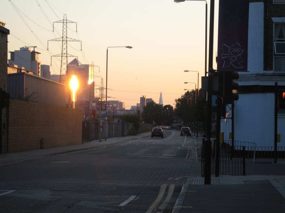 Blick vom Eingang in Richtung City ibis Styles London Excel