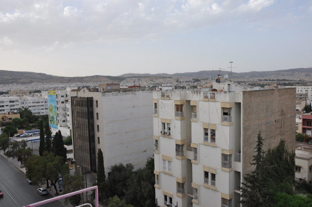 Widok z tarasu widokowego restauracji Hotel Zahrat Al Jabal