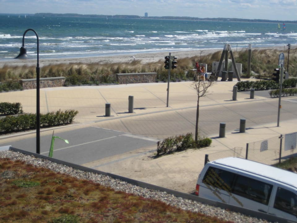 Blick vom Zimmer  Haus am Meer
