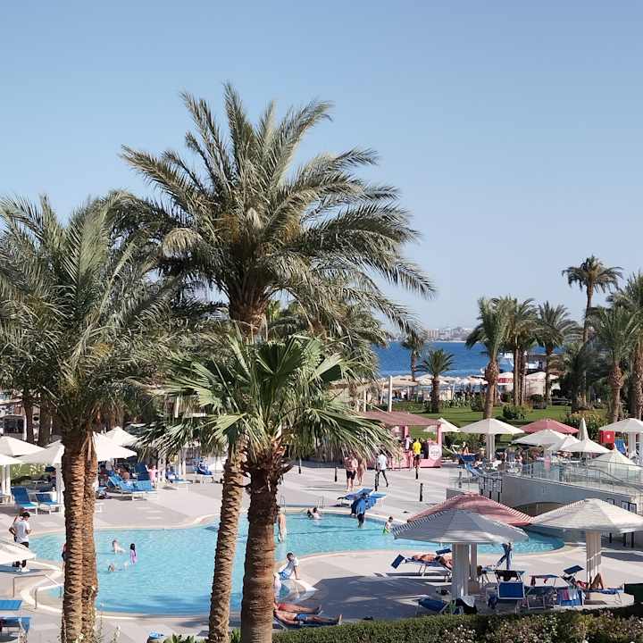 Ausblick Amarina Abu Soma Resort & Aquapark