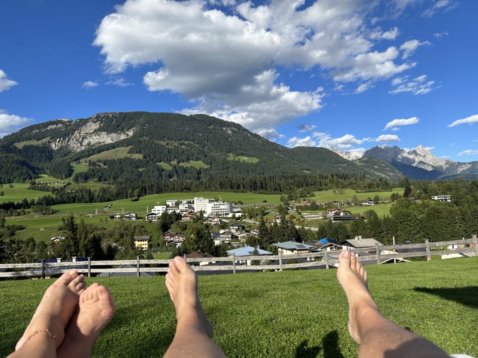 Ausblick Hotel Chalets Grosslehen