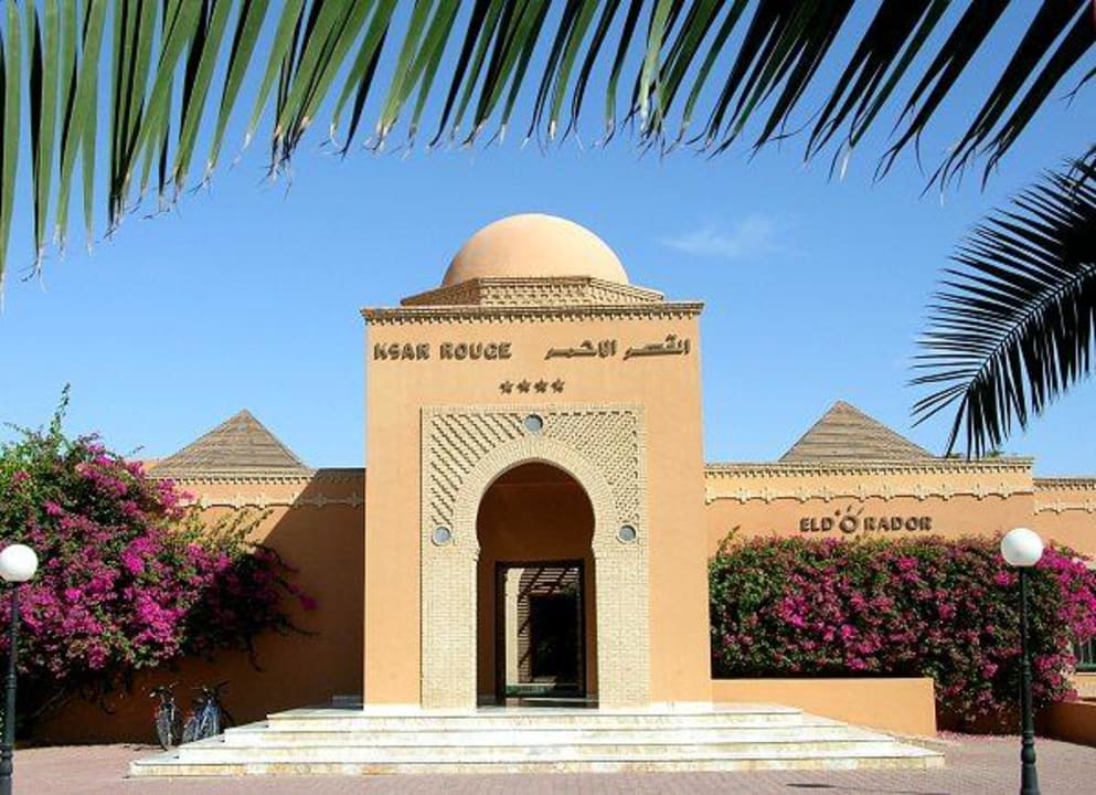 Hoteleingang Hotel Ksar Rouge