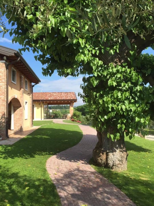 Toll gepflegte Gartenanlage Agriturismo Le Tese