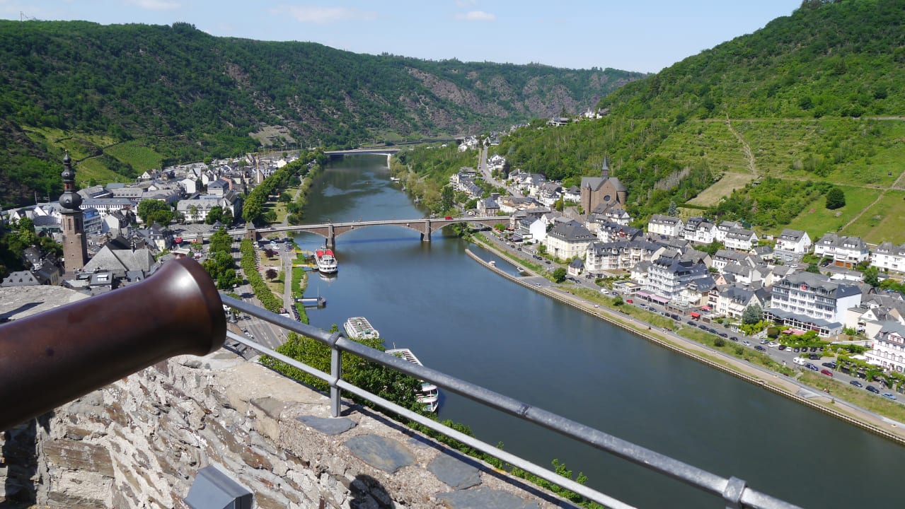 Ausblick Moselstern Hotel Brixiade & Triton