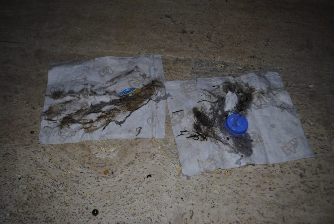 Haare, Schimmel, Dreck, Staub u.s.w. Grand Yazici Club Marmaris Palace