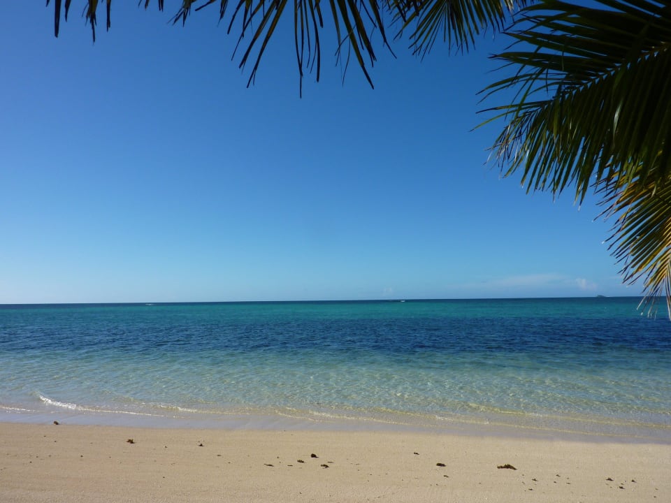 Unser Strandabschnitt Hotel Fafa Island Resort