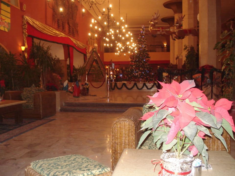 Sitzbereich in der Lobby Arabia Azur Resort