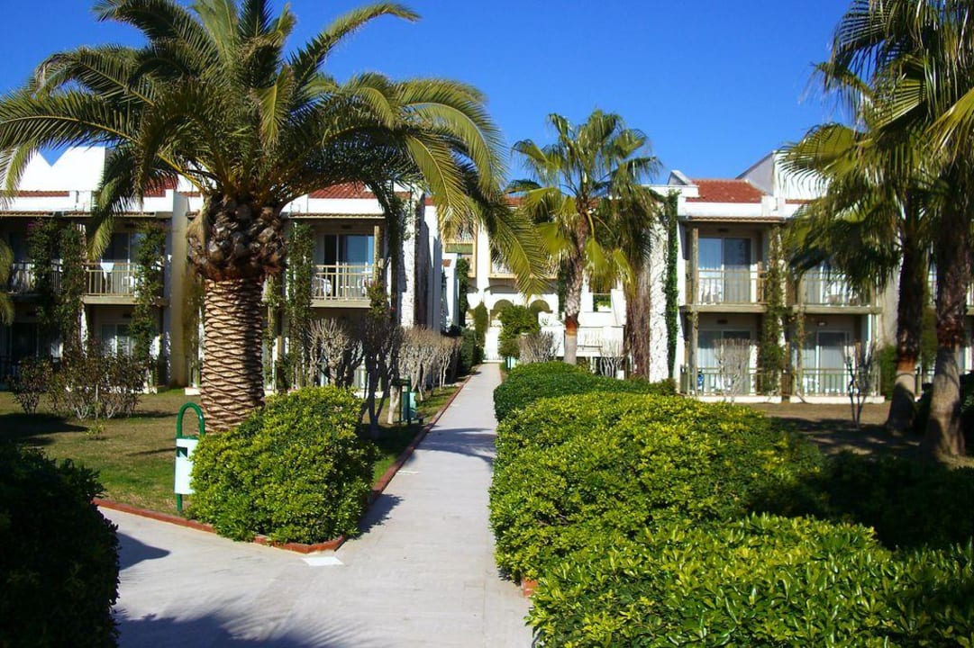 Gartenanlage im Hotelkomplex Paloma Oceana