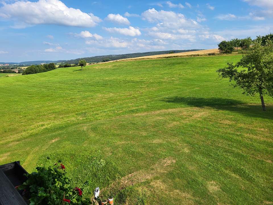 Ausblick Gasthof Pension Grüne Au