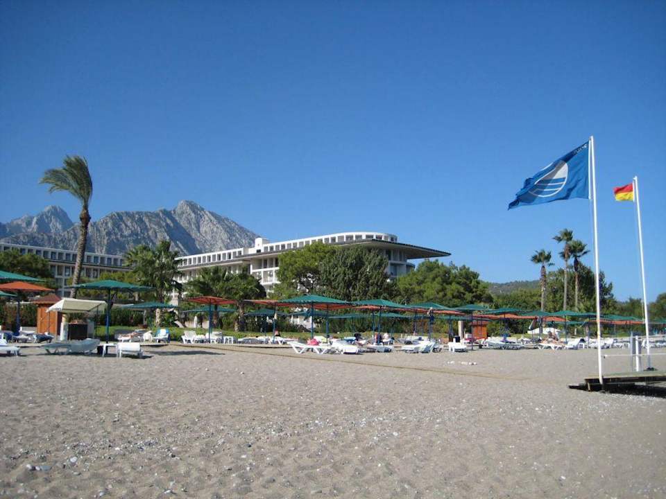 Blick vom Strand  Kilikya Palace Göynük