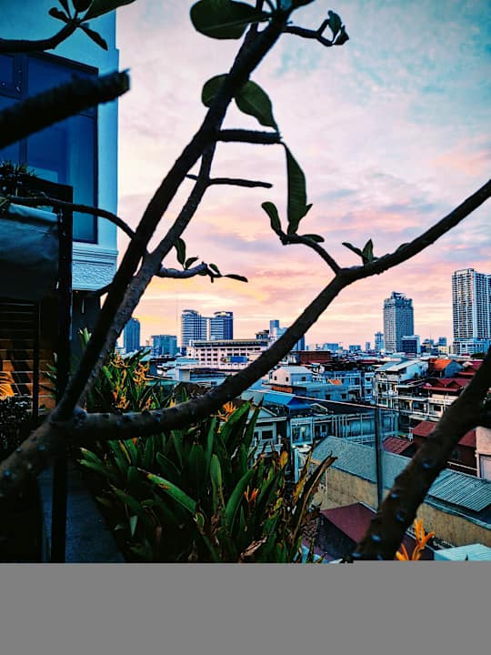 Ausblick G Mekong Hotel Phnom Penh