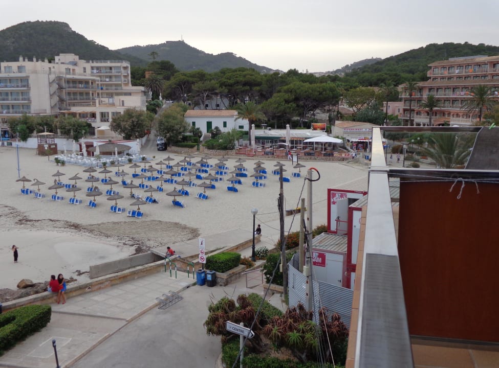 Blick vom balkon Hotel Clumba