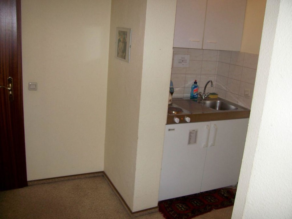 Küchenzeile Apartment Hotel zur Hanse Bahnhof Stade