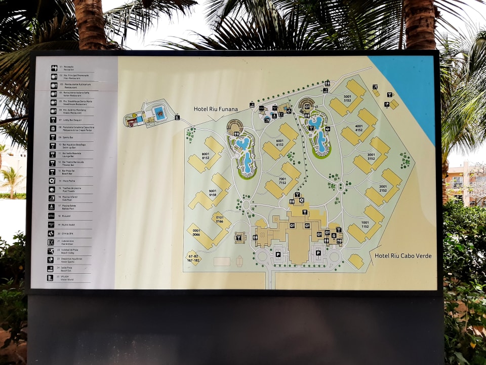 Gartenanlage Hotel Riu Cabo Verde