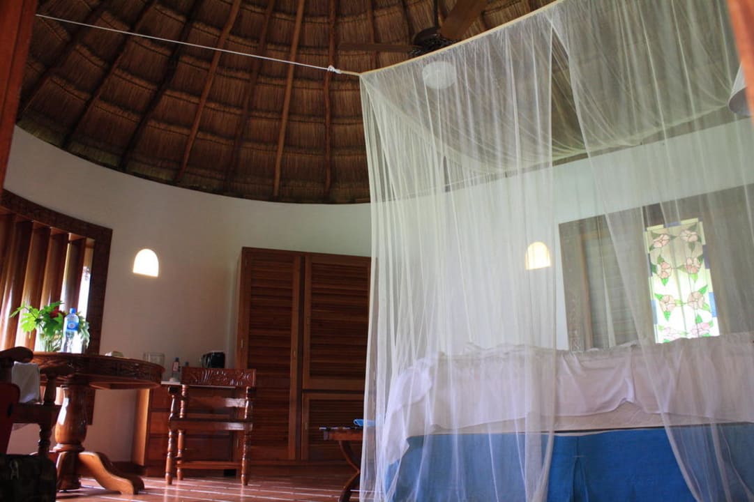 Zimmer von innen The Lodge at Chichen Itza