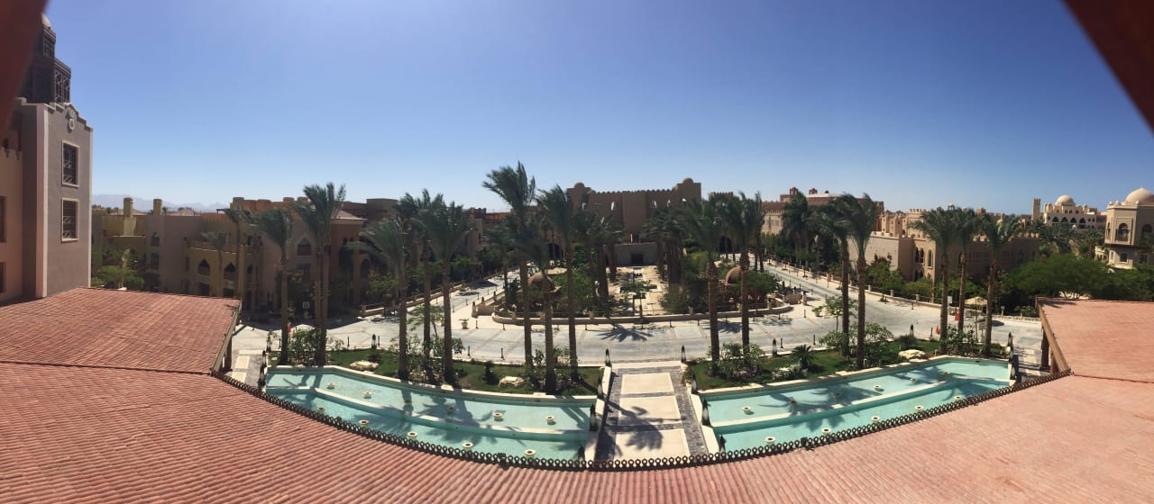 Blick nach hinten  Makadi Spa - Adults only