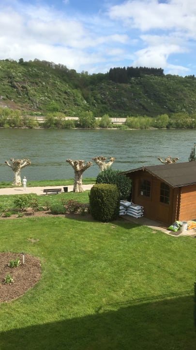 Ausblick Hotel Villa am Rhein