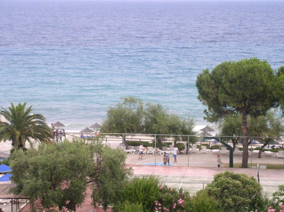 Blick vom Zimmer Hotel Mendi