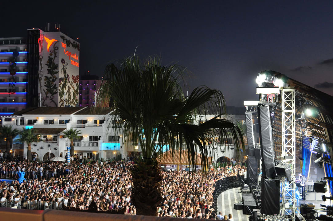 Ausblick vom Zimmer, einfach perfekt! Ushuaia Ibiza Beach Hotel - The Tower / The Club - Adults only
