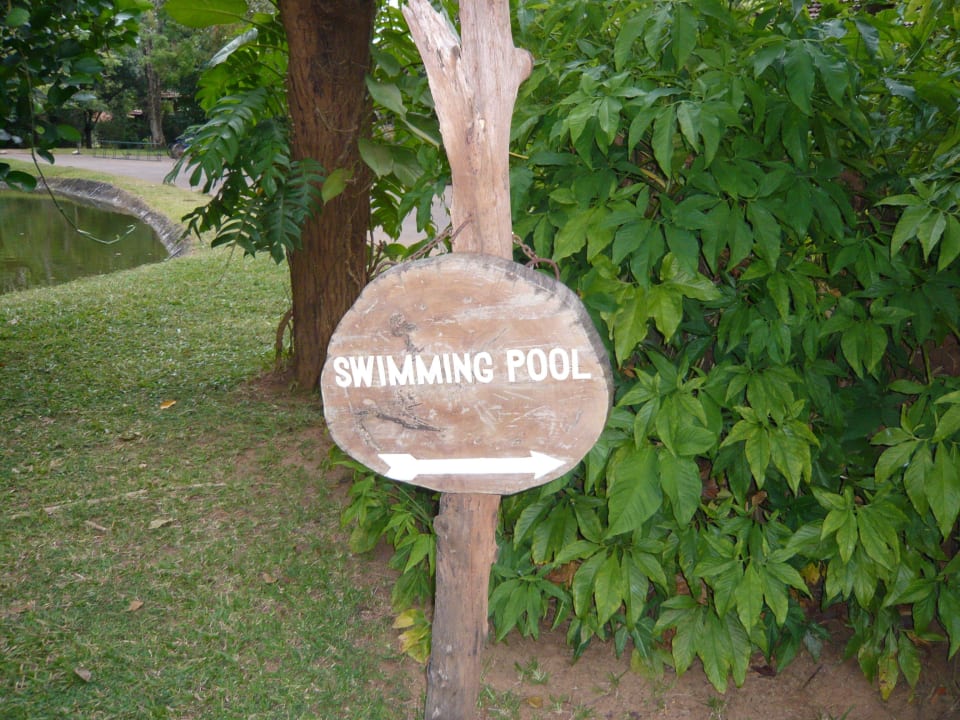 Ein Teil der wundervollen Gartenanlage Sigiriya Village
