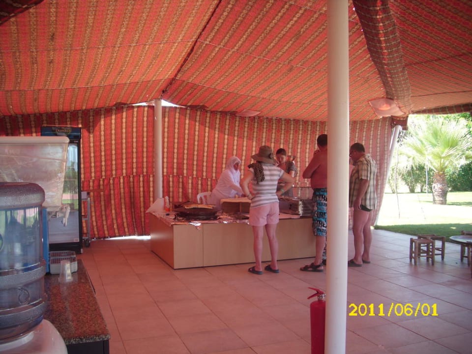 Gözleme zelt Sunis Elita Beach Resort & Spa