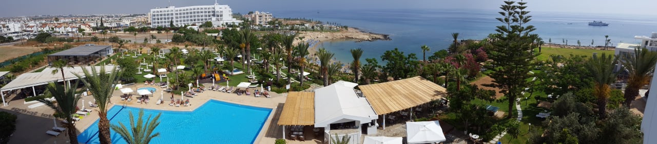 Ausblick Crystal Springs Beach Hotel