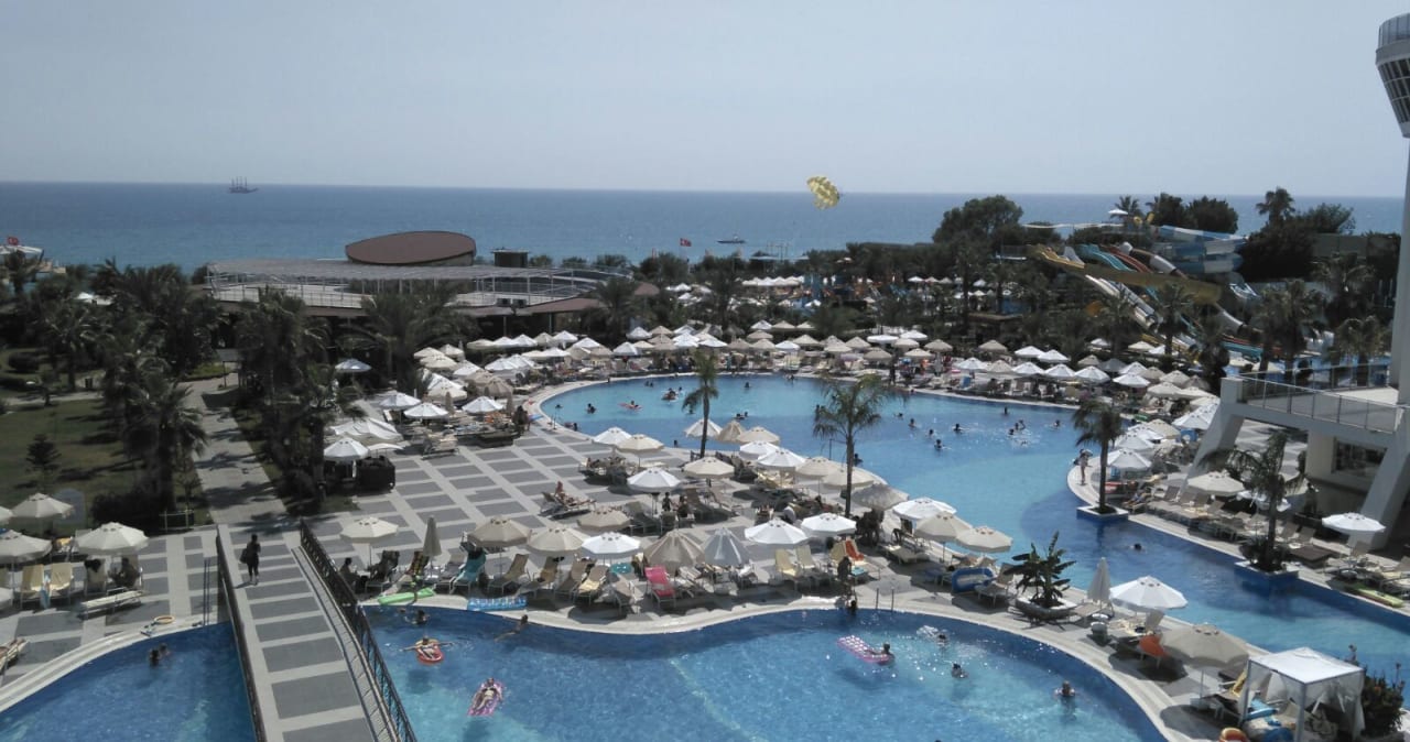 Ausblick Seaden Sea Planet Resort & Spa