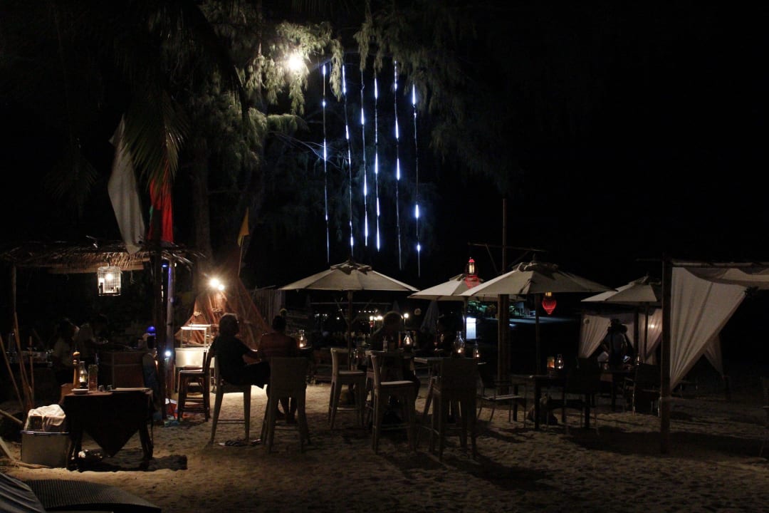 Strandabschnitt vorm Hotel Muang Samui Spa Resort