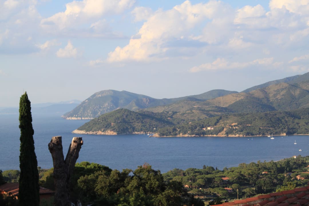 Blick von unserem Balkoon Hotel Relais delle Picchiaie