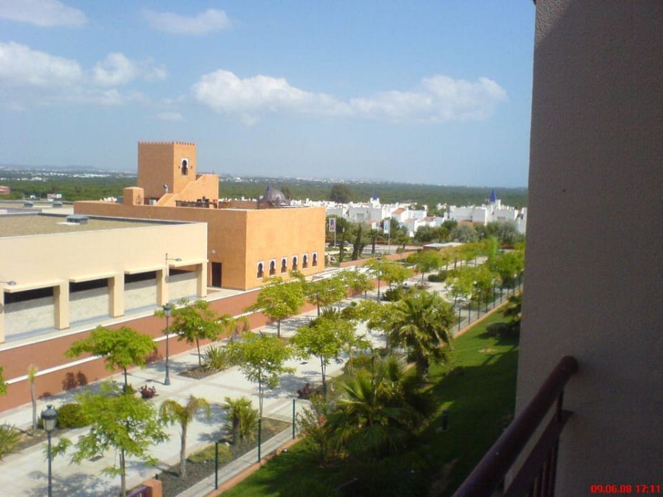 Aussicht vom Balkon 2. Stock/ Ostseite Ilunion Sancti Petri