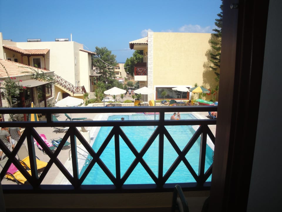 Blick vom Balkon Cactus Beach