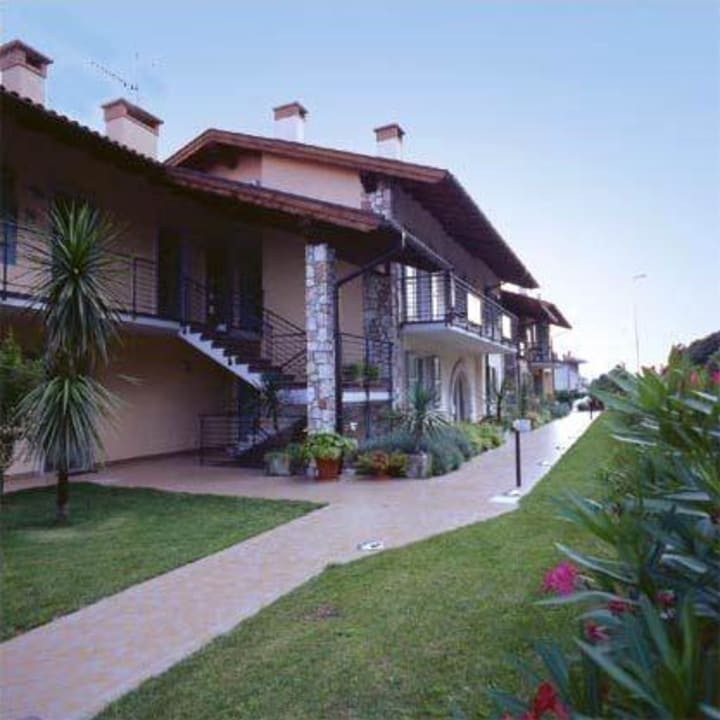 Zugang Appartements Apartmenthaus Residence Verdeblu