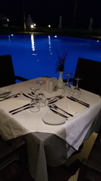 Aussicht Poolrestaurant Asterias Beach Resort