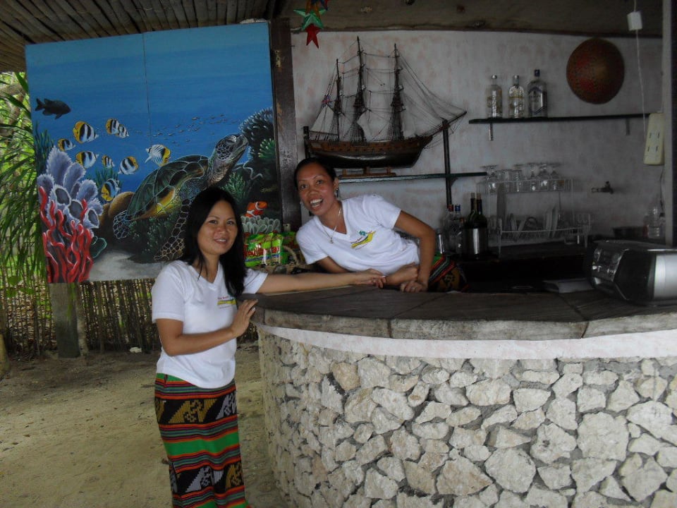 Mitarbeiterinnen Ravenala White Beach Restaurant Ravenala Beach Resort