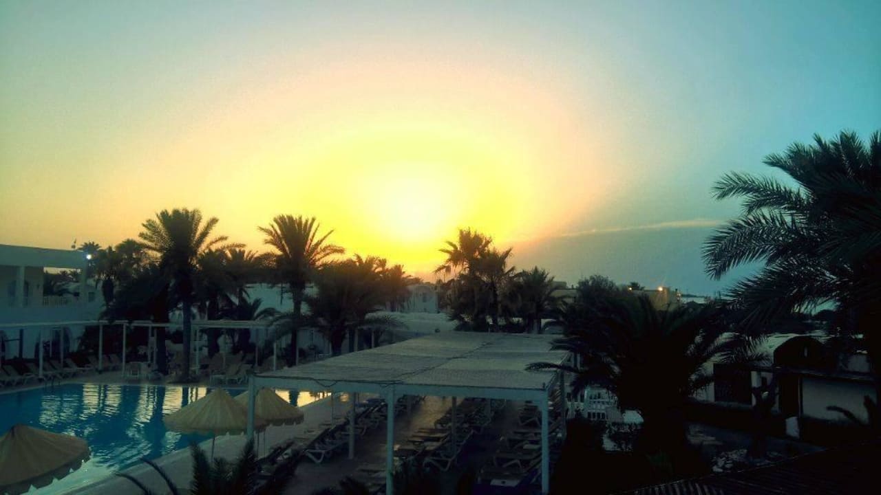 Sonnenuntergang Hotel Meninx Djerba