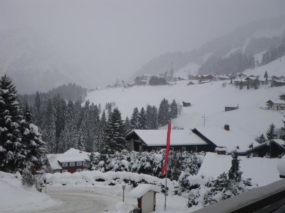 Blick vom Balkon Gasthof Alpenblick