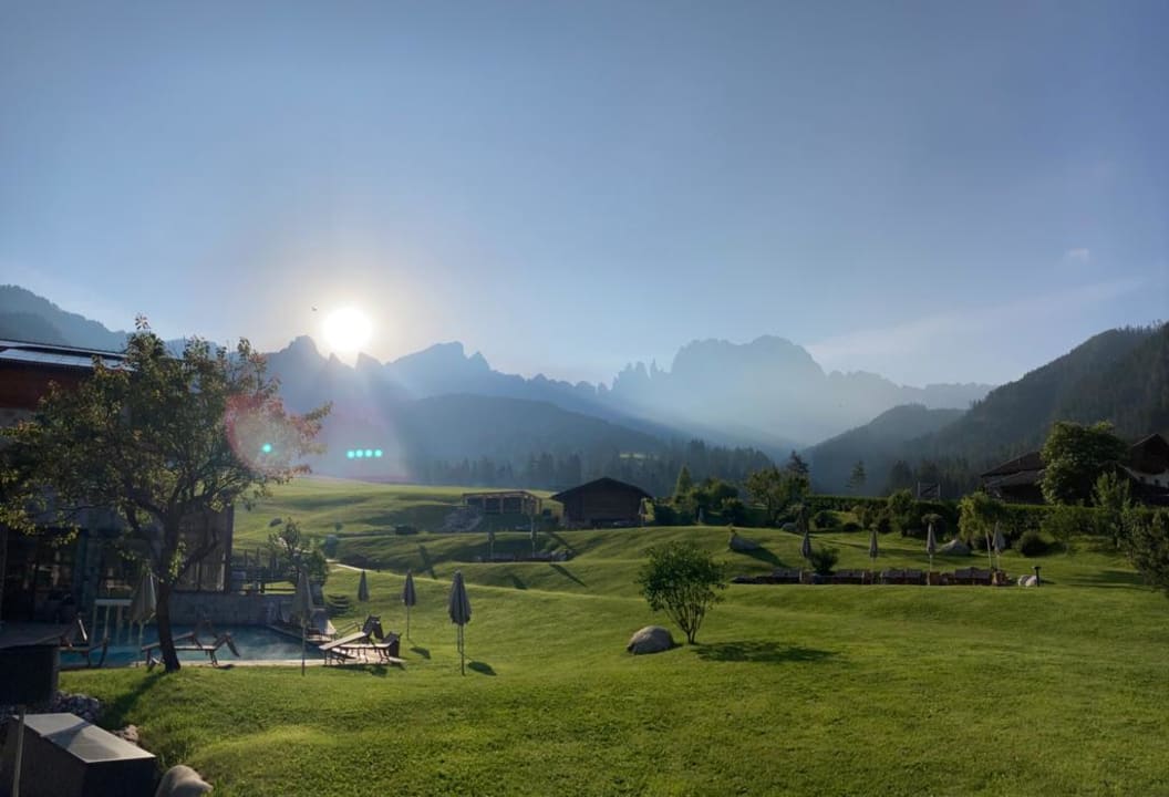 Ausblick Cyprianerhof Dolomit Resort