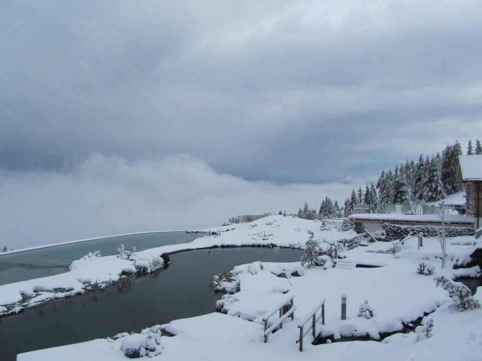Schnee im Oktober Mountain Resort Feuerberg