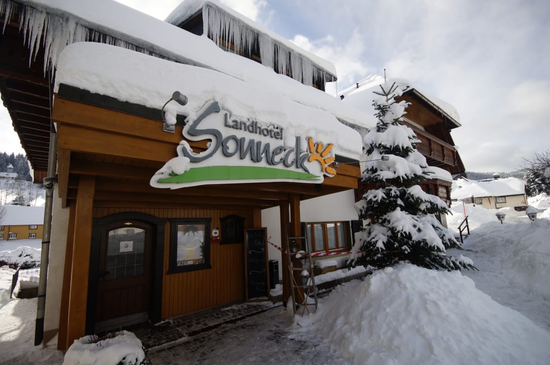 Außenansicht Landhotel Sonneck