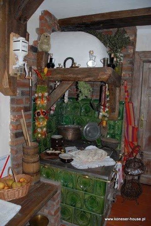 Stylizowana kuchnia Guesthouses Domy Konesera