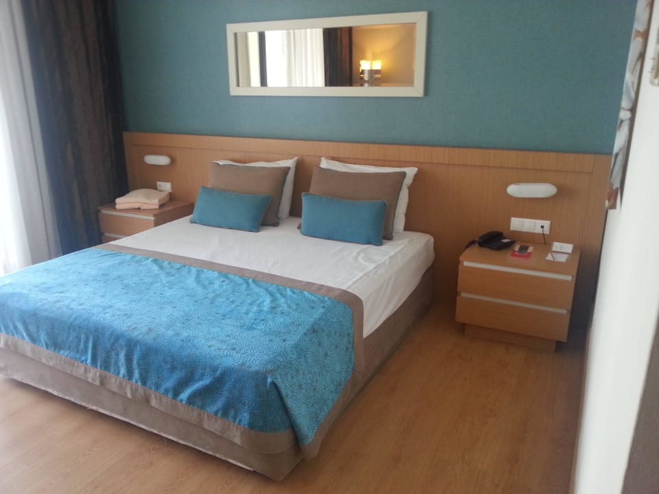 Unser Doppelzimmer im Hauptgebäude Limak Limra Hotel & Resort