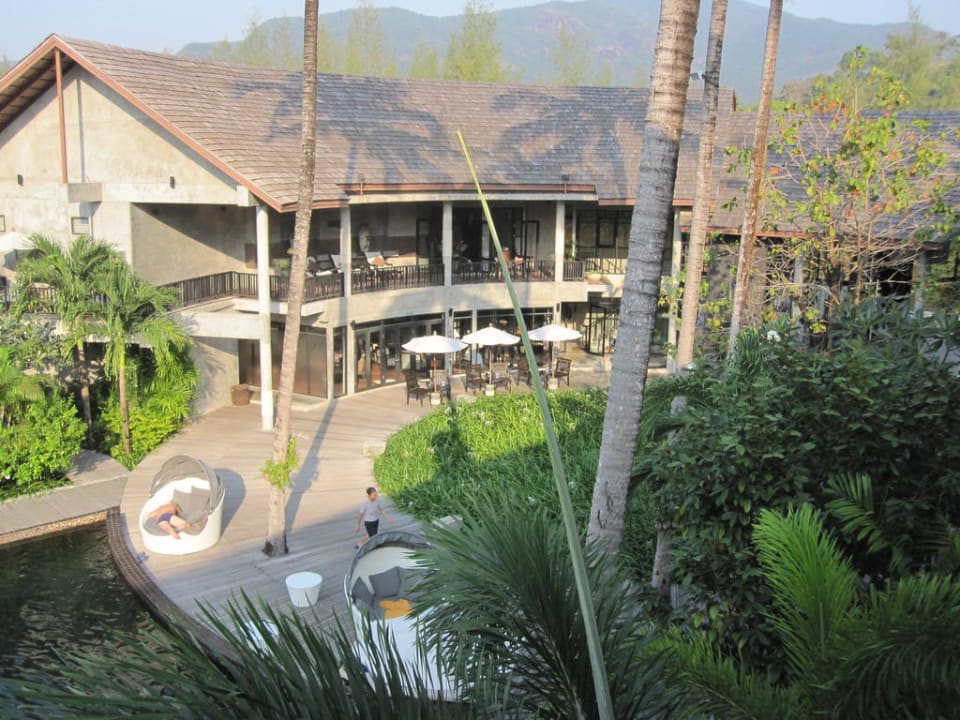 Blick in Richtung Lobby / Bar Hotel The Dewa Koh Chang