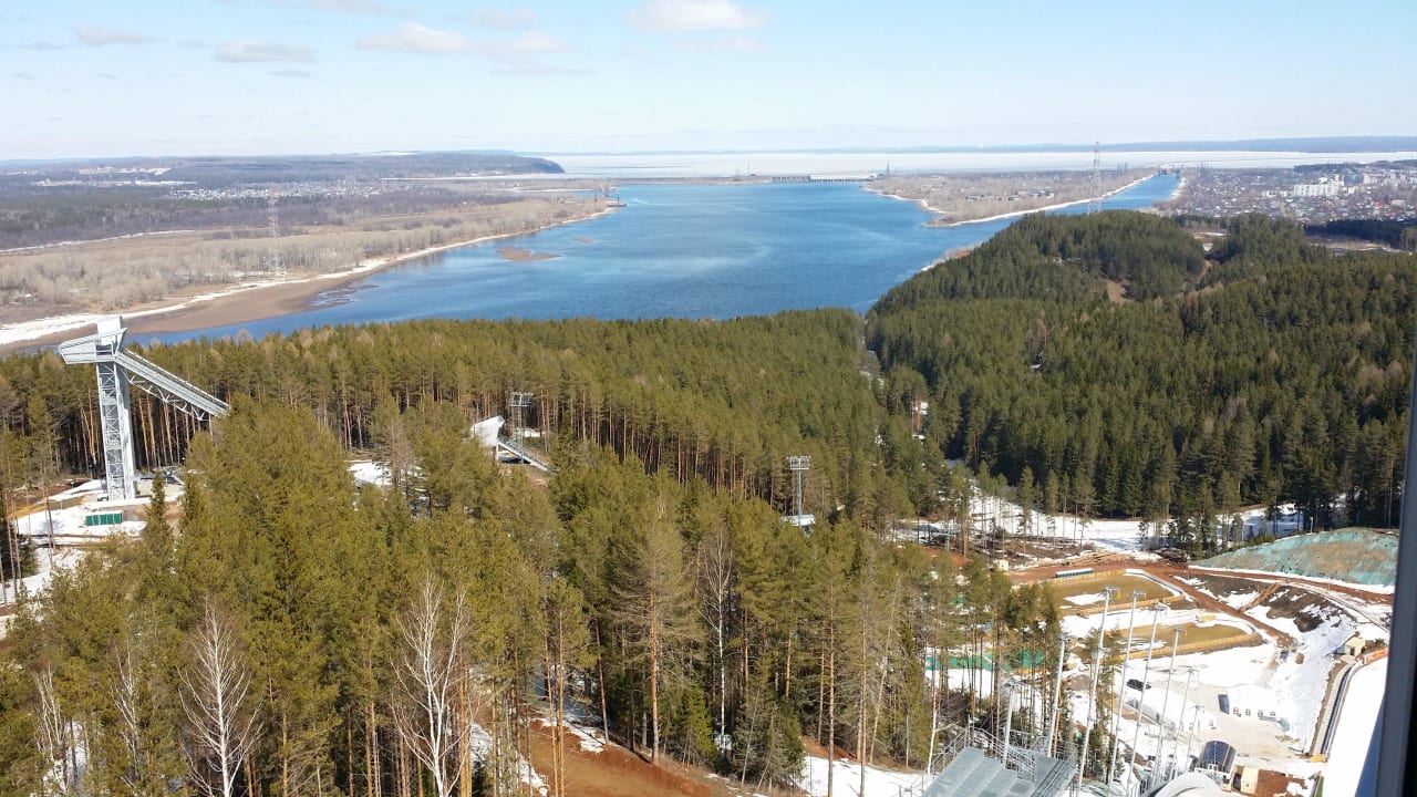 Neue Sprungschanzen Hotel Sneschinka Tschaikowski Hotel Sneschinka