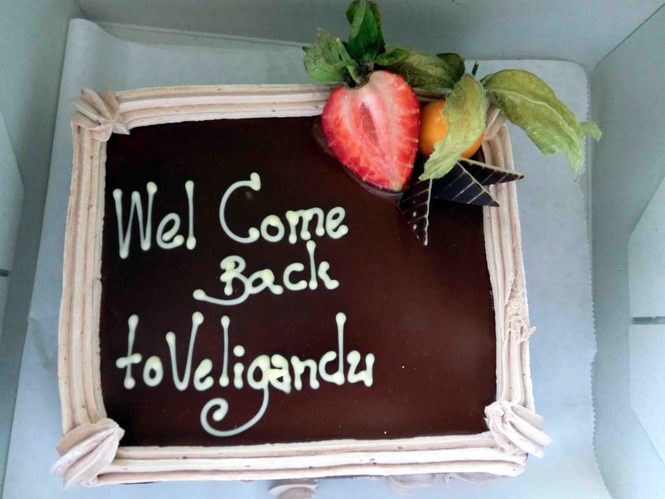 "Repeater-Törtchen" Veligandu Maldives Resort Island