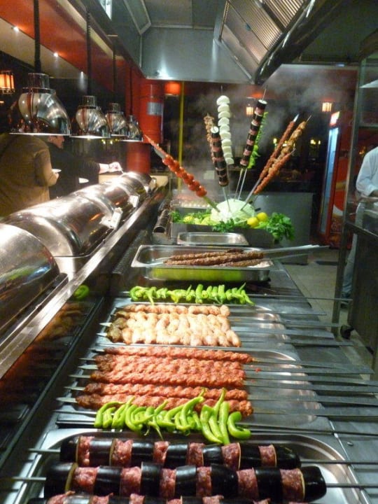 Gegrilde groenten en vlees! Limak Lara Deluxe Hotel & Resort