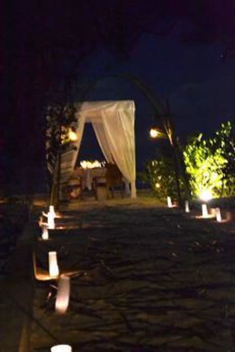 Private Dinner Centara Ras Fushi Resort & Spa Maldives