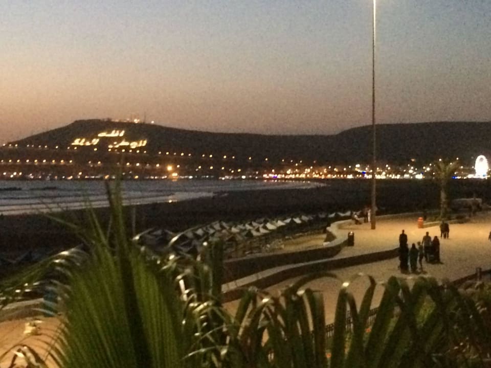 Blick von unserem Balkon auf den Hafen von Agadir Les Dunes d'Or